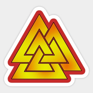 Valknut Sticker